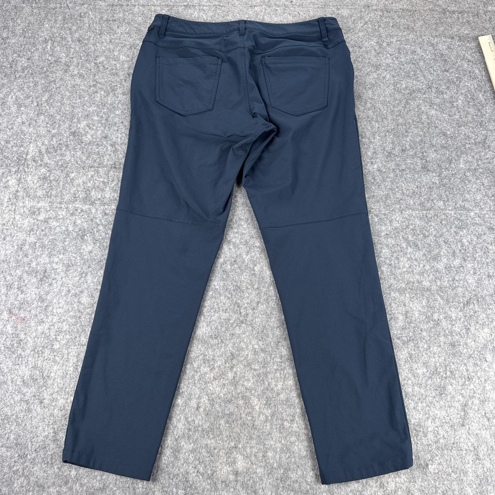 Lululemon Pants Mens 36x29 Blue ABC Classic Slim Fit Stretch Tech Commuter Golf - Picture 9 of 12